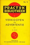 (SUCCES). KNOL, B. - Verkoopen per advertentie. Practijk-bibliotheek No. 12.