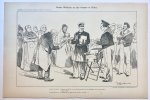 Braakensiek, Johan (1858-1940) - [Original lithograph/lithografie by Johan Braakensiek] Keizer Wilhelm en zijn troepen in China, 13 Januari 1901, 1 pp.
