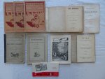 Diverse auteurs. - Eerste leesboekje. Oefeningen/ Een Klaverblad. Leeslesjes met plaatjes voor de kleinen/ De taal op de lagere school. Tweede stukje. Van een heel stel taaloefeningen, methodisch gerangschikt, om de taal zuiver te leeren schrijven/ Veel genoegen... Diverse auteurs. - Eerste leesboekje. Oefeningen/ Een Klaverblad. Leeslesjes met plaatjes voor de kleinen/ De taal op de lagere school. Tweede stukje. Van een heel stel taaloefeningen, methodisch gerangschikt, om de taal zuiver te leeren schrijven/ Veel genoegen...