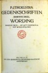 Troelstra, P.J. - Gedenkschriften