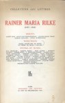 Rilke, Rainer Maria - Inédits + Hors-Texte + Études et Notes