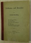 Ebeling, Friedrich W. - Zerstreutes und Erneutes (o.a.speelkaarten geschiedenis)