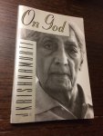 Krishnamurti, J. - On God