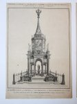 Jan Caspar Philips (1680/1700-1775) after Franciscus Schluymer (fl. 1785 - 1805) - [Antique print, ets en gravure/etching and engraving] Illumination and fireworks for the visit in The Hague of Baron van Reischach (2 prints) (Vuurwerk in Hofvijver, Den Haag voor bezoek van Baron van Reischach).