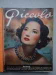 red.. - Piccolo. Het amusantste weekblad. 1/2 Jaargang, nr. 22 october 1949- nr. 48 april 1950.