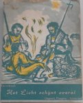 Cramer Schaap D A, Graaff Bresters M H, Halbertsma Blanson Henkemans M J D, e.a. illustraties Asselt Tiny van - Kerstboek Het licht schijnt overal 7e  jaargang