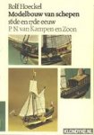 Rolf Hoeckel - Modelbouw van schepen 16de en 17de eeuw