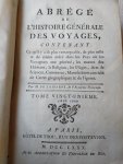 Harpe J.F. de La - Abrégé de l'histoire générale des voyages, contenant ce qu'il y a de plus remarquable, de plus utile et de mieux avéré dans les pays où les voyageurs ont pénétré; les mœurs des habitants, la religion, les usages, arts et.... partie 21 (James Cook)