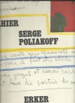 POLIAKOFF, Serge - Serge Poliakoff - Cahier [Facsimile].