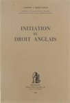 Kirkpatrick Robert E. - Initiation au Droit Anglais