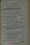 Bachiene, Bachiene, Willem Albert - Heilige Geographie of Aardrykskundige Beschryving van alle de Landen, enz. in de H.S. voorkomende. Iste Deel: Behelzende eene Algemeene Beschryving des Joodschen Lands eertyds Kanaan. Als van deszelfs veelerly benaamingen, de gelegenheid en ui...