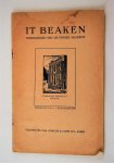 Diversen - Zeldzaam - It Beaken Meidielingen fen de Fryske akademy Jiergong 1 Nr 1- DECIMBER 1938 (2 foto´s)