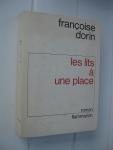 Dorin, Françoise - Les lits à une place.