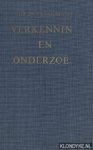 Winter, Jhr.Dr. P.J. van - Verkenning en onderzoek