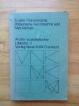 Paschukanis, Eugen - Allgemeine Rechtslehre und Marxismus Paschukanis, Eugen - Allgemeine Rechtslehre und Marxismus