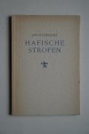 Eekhout, Jan H. - Hafische Strofen  1e druk
