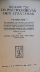 Bok- van Bork J.J. - Bijdrage tot de psychologie van den Staatsman
