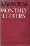 Barnouw, Adriaan J. - MONTHLY LETTERS on the culture and history of the Netherlands
