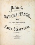 Scharwenka, Xaver: - Polnische Nationaltänze. No. 1. Für das Pianoforte. Op. 3