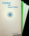  - Contact with Vilama Thakar 13 non-consequetive issues ranging from 1 (1977) thru 20 (1986)