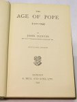 Dennis, John - The Age of Pope (1700-1744)
