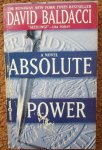 BALDACCI, DAVID, - Absolute power.