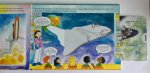 Harrison, James (text) Jan Smith & Peter Bull (Illustrationen) - Raumfahrt - Das Magische Röntgenbuch - Ziehe an den Schiebern und fliege in den Weltraum!
