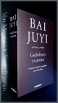 BAI JUYI - Gedichten en proza