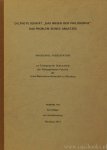 DILTHEY, W., MAGER, K. - Diltheys Schrift 'Das Wesen der Philosophie'. Das Problem seines Ansatzes.