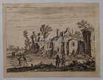 GRONSVELD, JOHANNES, - Landscape with ruin