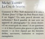 Tournier, Michel - Le coq de bruyère (FRANSTALIG)