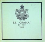 Orient Line - Brochure ss Orama 20.000 tons
