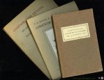 DOOLDER, Anton den / RITTER, P. / STOKVIS, Benno - Lodewijk van Deyssel 1864 - 22 september - 1934 / Lodewijk van Deyssel / Lodewijk van Deyssel, een samenvattende studie.