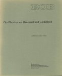 HULST, R.S. & A.D. VERLINDE. - Geröllkeulen aus Overijssel und Gelderland.