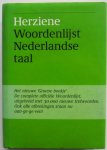 Sterkenburg P.G.J. van - Herziene woordenlijst van de Nederlandse taal