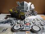 Hatfield, Jerry & Dawn Bentley. - Harley-Davidson. A three-dimensional tribute to an American icon.