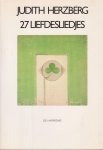 Herzberg, Judith - 27 liefdesliedjes