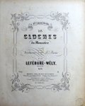 Lefébure-Wély, Louis J.A.: - Les cloches du monastère. Nocturne pour piano. Op. 54 Lefébure-Wély, Louis J.A.: - Les cloches du monastère. Nocturne pour piano. Op. 54