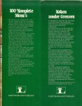 Donselaar-Dijksterhuis, Corri. van & Birgitta Bouland - de Ruyter en Jan Zaal - 100 Komplete menu's. Koken zonder grenzen. De komplete wereld van de kookkunst
