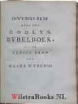 Curtenius, Petrus - Moses testament en lied met het aanhangzel verklaard en betoogd, in XXIV verhandelingen over Deuteron. XXXI en XXXII:1-47. / Door Petrus Curtenius …….waarbij:Intreede en afscheid te Gouda : waarbij gevoegd is deszelvs redevoering over het godl...