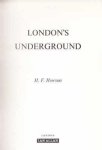 H.F. Howson - London's underground