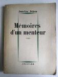 Déjean, Jean-Luc - Mémoires d'un menteur