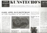 Van Wiemeersch, Albert - Kunstecho's - Maandelijks bulletin met internationale informatie over beeldende kunst en design. 1974 nrs. 13, 14, 15