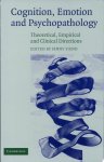 Jenny Yiend - Cognition, Emotion and Psychopathology