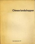 FONTEIN, DR. J - Chinese landschappen. Schilderingen uit de kollektie van Mr. en Mrs. Earl Morse