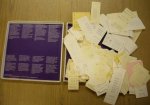 BRATTINGA, PIETER., KWADRAAT-BLAD., QUADRAT-PRINT; STEENDRUKKERIJ DE JONG. (ED.) - Cijfer, kassabonnen.