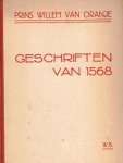Prins Willem van Oranje - Prins Willem van Oranje-Geschriften van 1568