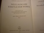 Bach; J. S. (1685-1750) - Die sechs englischen Suiten BWV 806-811; Neue Ausgabe sämtlicher Werke