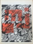 Sandberg, W. (Design) ; Jean Dubuffet (cover) - Museumjournaal   serie 9  no 4 oktober 1963