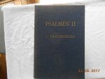 F van Deursen - Psalmen II